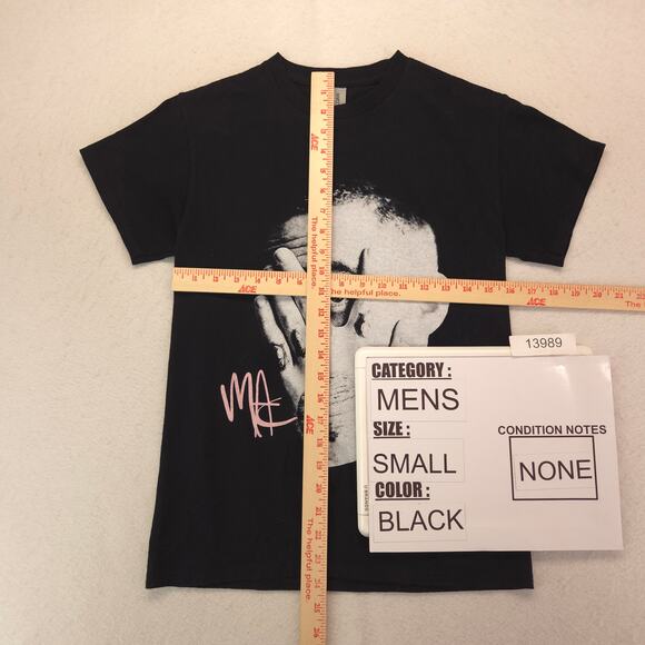 Mac Miller Rap Graphic Short Sleeve Crew Neck Shirt Mens Size Small S Black - Picture 5 of 9